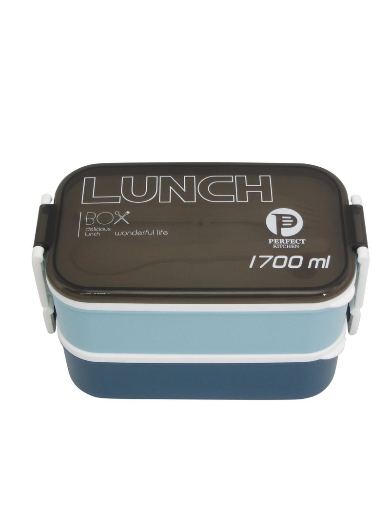 بيرفكت كيتشن علبة غداء 1700 مل- أزرق - Image 3